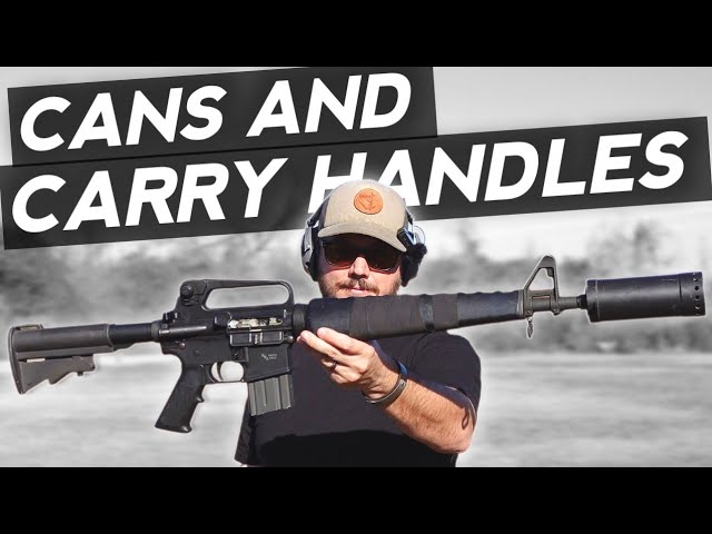 Maxxing Cheap Carry Handle AR15s with suppressors is a vibe. 