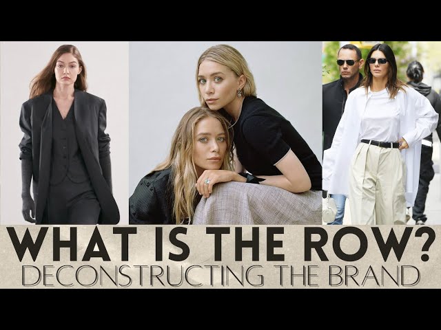 What is The Row? Analyzing Mary-Kate & Ashley Olsen's Brand - Modernism & Minimalism