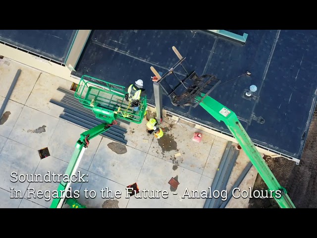 The Genesis Project “Making Space” Raising Steel