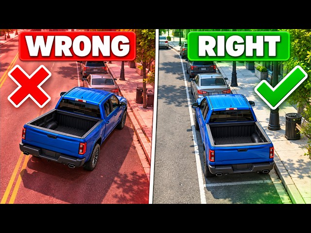 How to Parallel Park Step by Step (Easy Method for Your Driving Test)