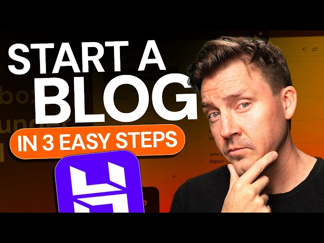 How to start a blog in 2026? | Make money EASY