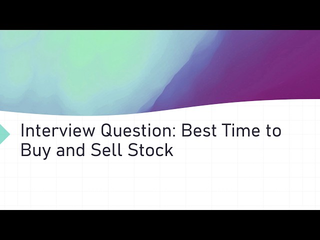 Classic DSA Interview Question: Buy & Sell Stock for Max Profit-Swift