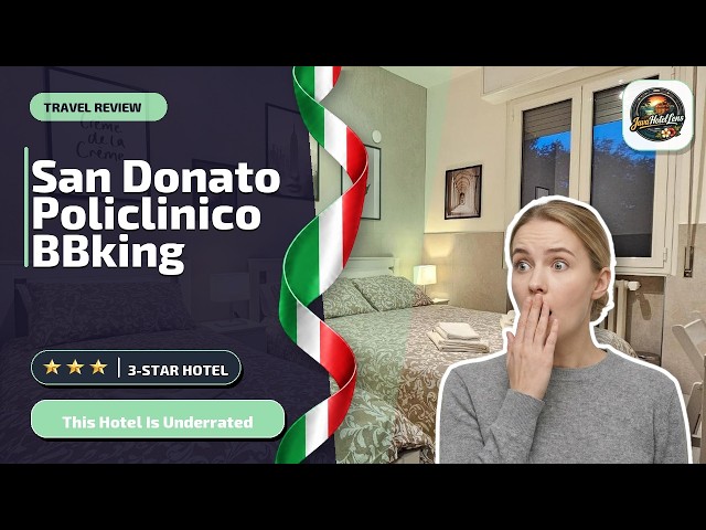 San Donato Policlinico BBking - This Hotel Is Underrated | Opera, Italy⭐