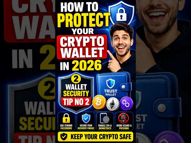 How To Protect Your Crypto Wallet In 2026 Wallet Security Tip # 2