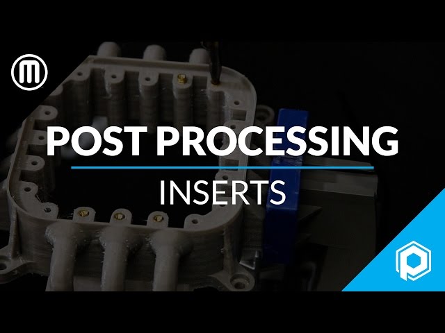Finishing 3D Prints 101: How to Install Threaded Inserts in your 3D Prints