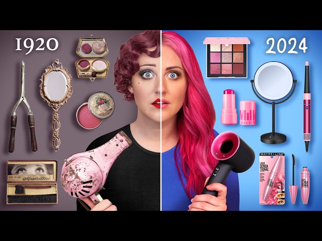 I Bought VINTAGE vs NEW Beauty Products