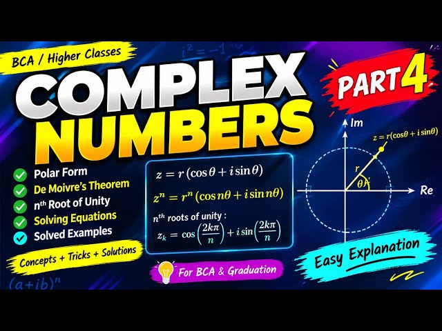 Complex Numbers 
