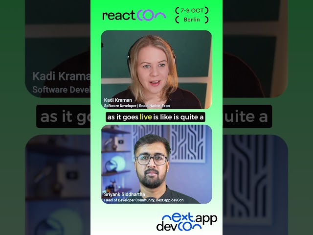 Expo Observe: Solving React Native’s Production Black Box | Kadi Kraman | reactCon #shorts