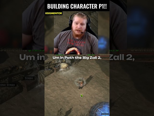 Building A character Part 1 (Path Of Exile 2)
