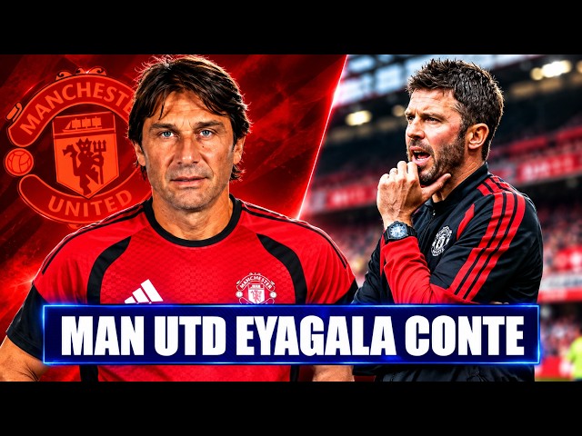 Manchester United Etunulidde Antonio Conte Ngomusika Wa Micheal Carrick !!!