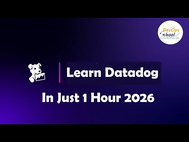 Learn Datadog in Just 1 Hour 2025