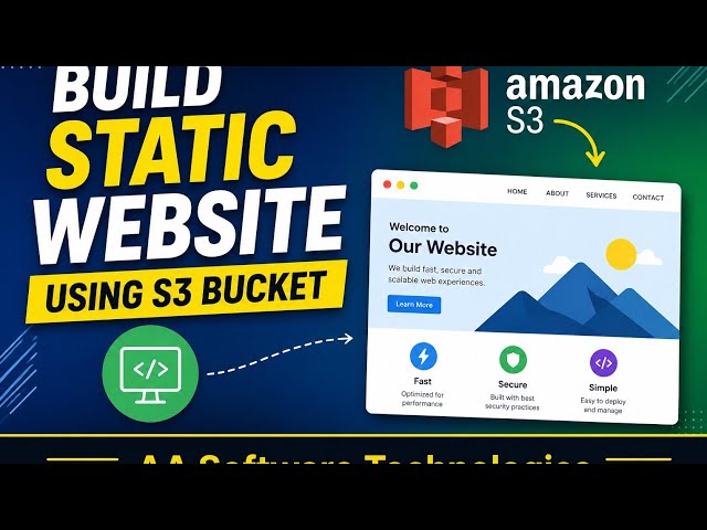 Mini Project 2: Build a Static Website using an AWS S3 Bucket