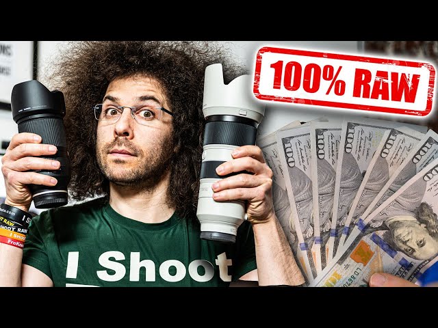 SONY’s OVERPRICED LENSES vs TAMRON!!! CANON EOS R5 VIDEO SPEC BREAKDOWN