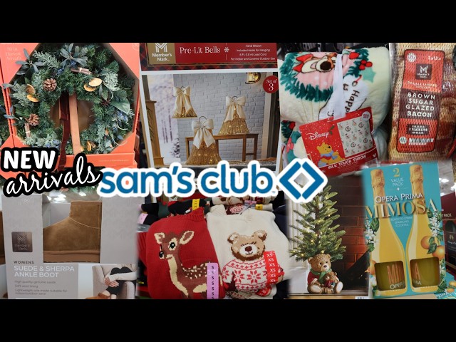 NEW FINDS AT SAMS CLUB * NEW 2026 HOLIDAY ARRIVALS & MORE