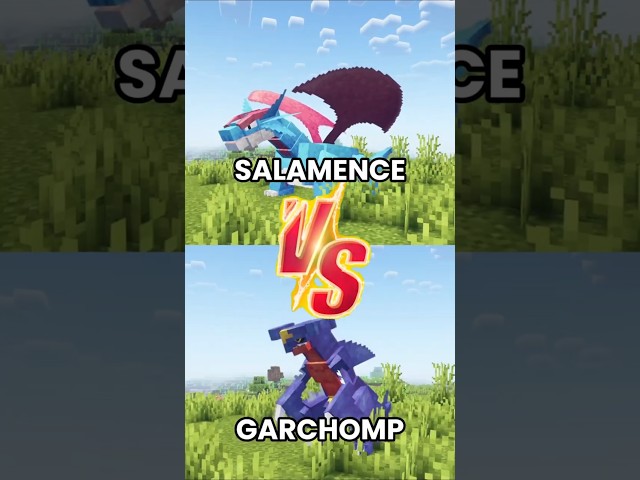 Salamence vs. Garchomp | Cobblemon which is better?