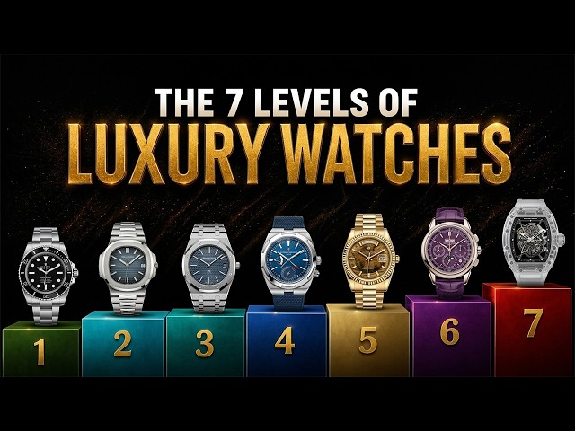 The Seven Levels Of Luxury Watch Explained
