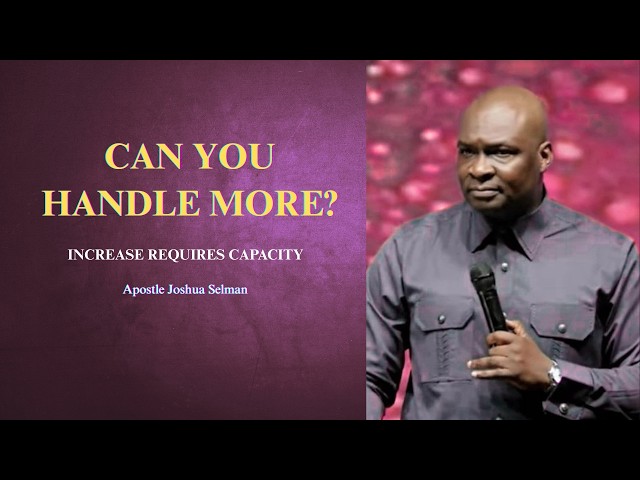 Prepare for the next level || Apostle Joshua Selman