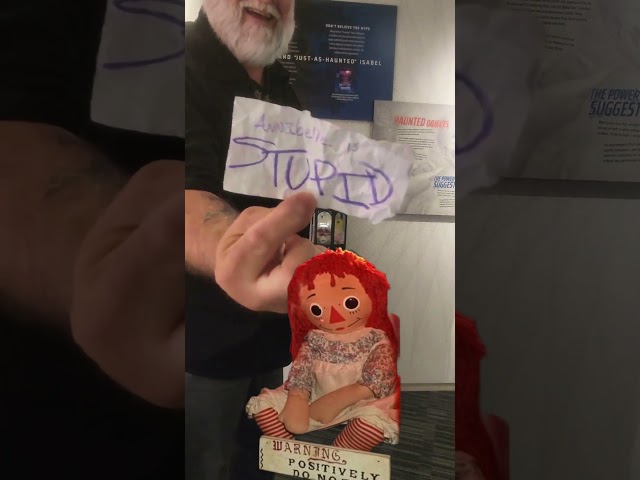 Our haunted doll is leaving notes