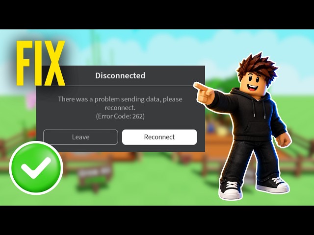 How To Fix Roblox Error Code 262