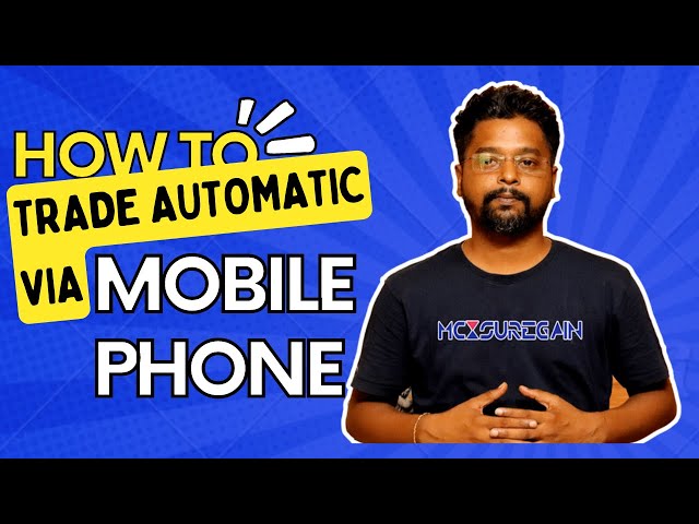Algo Trading for Mobile Phone |  Angel Broking | Zerodha | Fully Automatic Trading | Algo crab