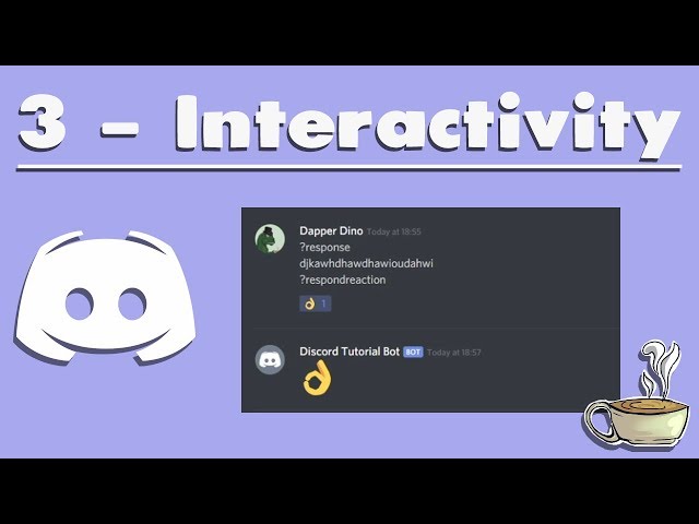 How To Make A C# Discord Bot - Interactivity - Part 3