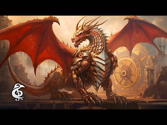 1 Hour of Combat Music | Clockwork Dragon (Loop)