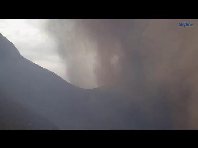New huge explosion from Volcano Stromboli - 16/11/2020