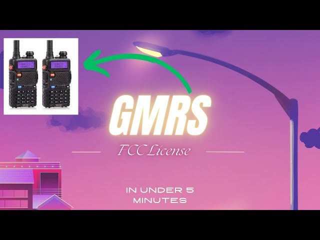 How to get your FRN and GMRS License!!! ONLY 35 $ and covers family