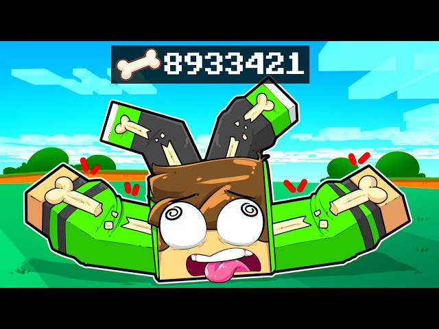 We BROKE ALL Our BONES in Minecraft!