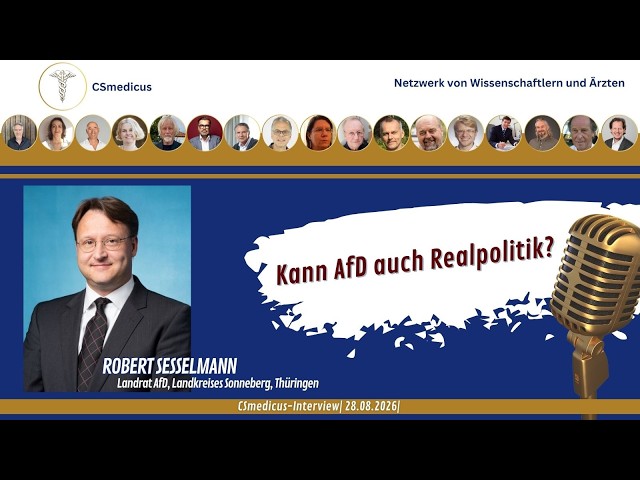 Kann AfD auch Realpolitik? AfD-Landrat Sesselmann: Fakten statt Behauptungen.