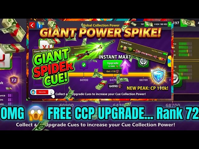Free CCP UPGRADE 8BP | Cue Rush opening all boxes #8ballpool #glitch #8bplive #viral 