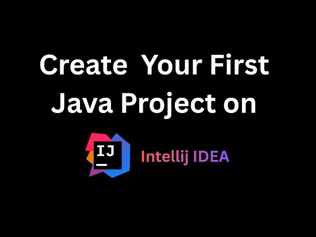 How to create Java project using IntelliJ IDEA.