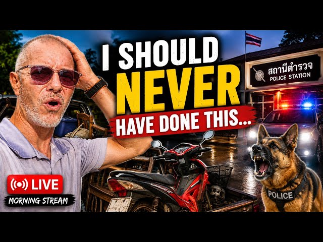 I Should NEVER Have Done This in Thailand… 🇹🇭 | Morning LIVE + Chat