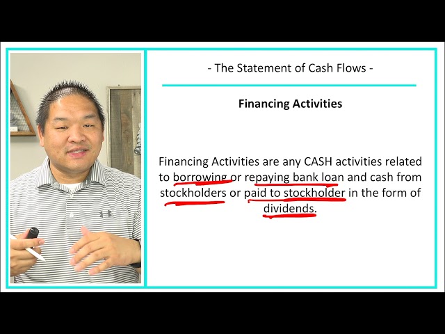 Financial Accounting - Lesson 1.10 - The Statement of Cash Flows