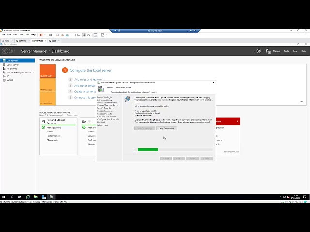 How to install and configure WSUS in Windows server 2016 | 2019 | How to install and configure WSUS