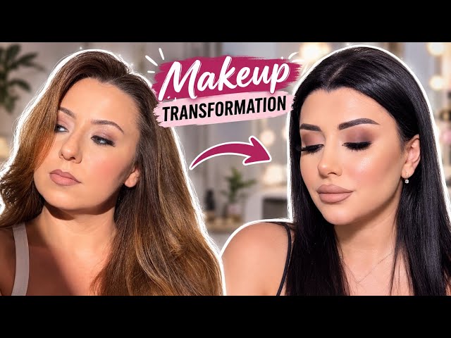 MAKEUP TRANSFORMATION 🔥 | From Natural to FULL GLAM Makeup Tutorial