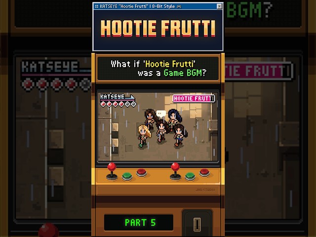 KATSEYE 'Hootie Frutti' 8-Bit Style 🎮 | Part 5
