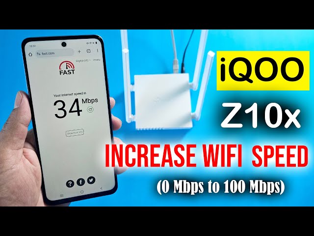 How to increase WiFi speed in iQOO Z10x 5g