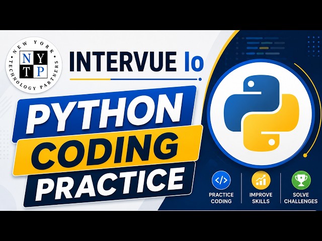 NYTP || Intervue.io | Python Coding Practice | Programming Problems & Coding Challenges