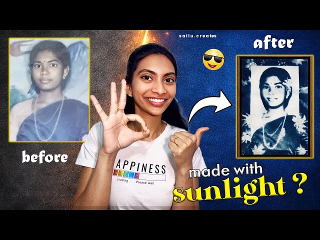 I Tried Printing Photos Using Sunlight… This Happened 😳