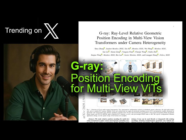 G-ray: Position Encoding for Multi-View ViTs