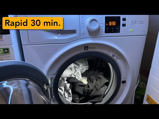 Hotpoint Core NSWM846 - Rapid 30 min. 30° | Full cycle