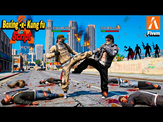 boxing x kungfu Script Fivem