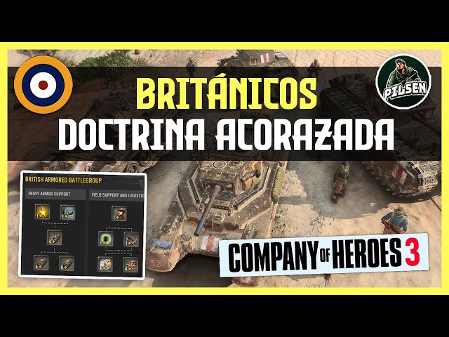 🟡 British Armored Doctrine | Company of Heroes 3