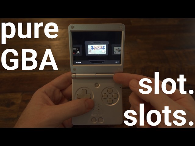THE definitive GBA experience on RGSP via slot. (or slots.)