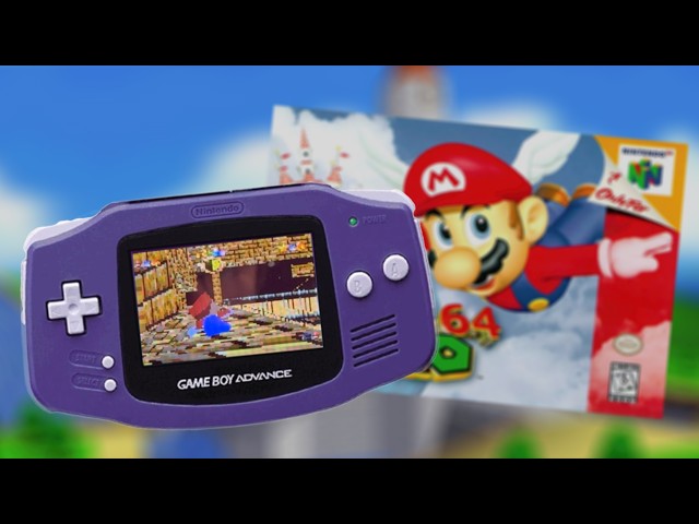 I Recompiled Mario 64 for the GBA!