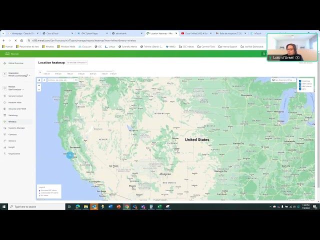 A quick demo on Cisco Meraki Access Points