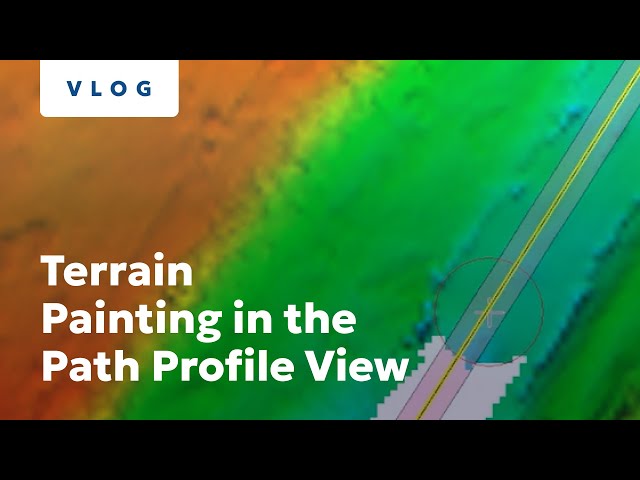 Terrain Painting in the Path Profile View