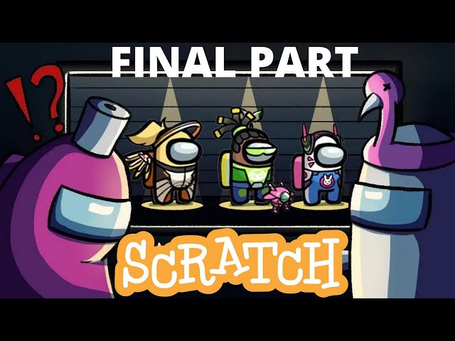 How to make Among us in scratch FINAL PART