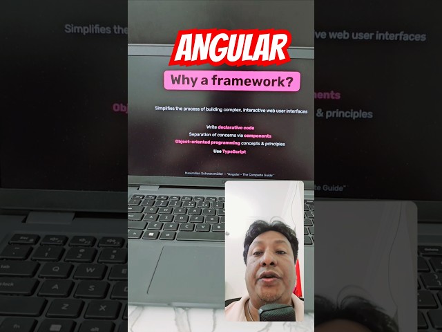 Why Angular Framework? #programmingwithrakesh #angular #typescript #javascript #coding #frontend